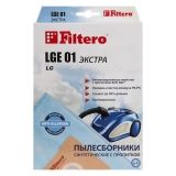 Мешки Filtero LGE 01 ЭКСТРА для пылесосов LG, Cameron, Clatronic, Evgo, Polar (4 штуки)