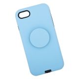 Защитная крышка "LP" для iPhone 7/8 "PopSocket Case" (голубая/коробка)