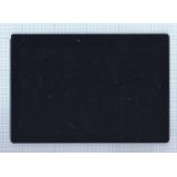 Дисплей (экран) в сборе с тачскрином для Lenovo Tab 2 A10-70 черный c рамкой