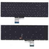 Клавиатура для ноутбука Lenovo Y50-70 Y50-80 Y70-70 черная без рамки с подсветкой