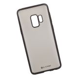 Защитная крышка "G-Case" для Samsung Galaxy S9 Plating TPU Case (прозрачная с черной рамкой)