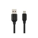 Кабель USB VIXION (K28m) 3,5A microUSB 1м (черный)