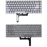 Клавиатура для ноутбука MSI GF63 8RC GF63 8RD серебристая без подсветки