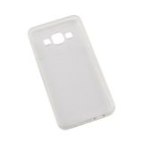 Силиконовый чехол для Samsung Galaxy A3 TPU+PC Case жесткий контур, прозрачный