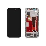 Дисплей (экран) в сборе с тачскрином для Huawei Nova 11, 12s (FOA-LX9) черный с рамкой (Premium LCD)