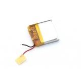 Аккумулятор универсальный 4x20x20 мм 3.8V 300mAh Li-Pol (2 Pin)