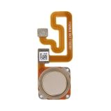 Шлейф/плата для Xiaomi Redmi 6/6A сканер отпечатка пальцев (золото)