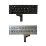 Клавиатура для ноутбука Toshiba Satellite P50 черная без рамки без подсветки, плоский Enter