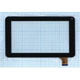 Сенсорное стекло (тачскрин) для Digma iDj7n черный (30 pin)