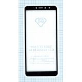 Защитное стекло с полным покрытием дисплея для Xiaomi Redmi S2 черное