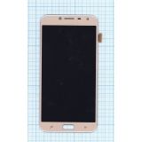 Дисплей (экран) в сборе с тачскрином для Samsung Galaxy J4 (2018) SM-J400F золотистый (TFT-совместимый с регулировкой яркости)