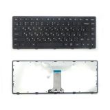 Клавиатура для ноутбука Lenovo G400 G405S S410P черная с черной рамкой