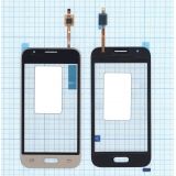 Сенсорное стекло (тачскрин) для Samsung Galaxy J1 Mini Prime (2016) SM-J106F/DS золотое