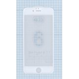 Защитное стекло 4D для Apple iPhone 6, 6S белое