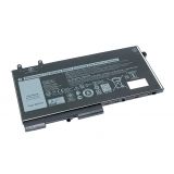 Аккумулятор W8GM для ноутбука Dell Latitude 5501 11.4V 51Wh (4400mAh) черный Premium