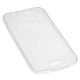 Силиконовый чехол для Samsung Galaxy J1 (2016) TPU Case 360° прозрачный