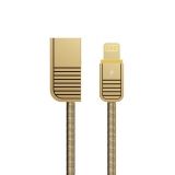 USB кабель REMAX Linyo Series Cable RC-088i для Apple 8 pin золотой
