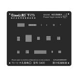 Трафарет BGA 3D Qianli для iPhone 8, X Power logic S400