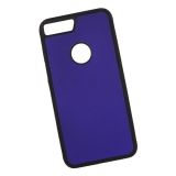 Защитная крышка "LP" для iPhone 8 Plus/7 Plus "Термо-радуга" фиолетовая-розовая (европакет)