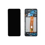 Дисплей (экран) в сборе с тачскрином для Samsung Galaxy A04s A047F черный с рамкой (Premium SC LCD)