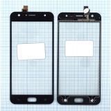 Сенсорное стекло (тачскрин) для Asus ZenFone 4 Selfie ZD553KL черное