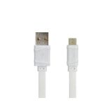 Кабель USB HOCO X5 Bamboo microUSB 1м (белый)