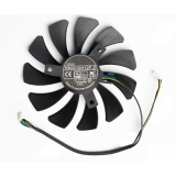Вентилятор для видеокарты MSI, 4Pin+3Pin , 87мм, S 40мм, HA9010H12F-Z, №2
