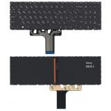 Клавиатура для ноутбука HP 470 G8 черная под подсветку