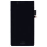 Дисплей (экран) в сборе с тачскрином для LG Optimus L7 черный с рамкой