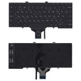 Клавиатура для ноутбука Dell Latitude 3400 5400 7400 черная с подсветкой