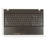 Клавиатура (топ-панель) для ноутбука Samsung 300V5A 305V5A NP305V5A черная с черным топкейсом