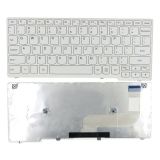 Клавиатура для ноутбука Lenovo IdeaPad Yoga 11S белая c белой рамкой