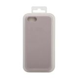 Силиконовый чехол для iPhone 8/7 Silicone Case (пыльно-розовый, блистер)