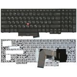 Клавиатура для ноутбука Lenovo ThinkPad Edge E530 E535 E530c черная с трекпойнтом 