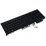 Клавиатура для ноутбука Asus ProArt StudioBook Pro 16 OLED W7600, W7600Z3A, W7600H3A чёрная без рамки, с подсветкой