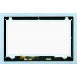 Экран в сборе (матрица + тачскрин) для Asus TP500 черный с рамкой