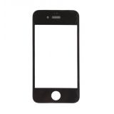 Стекло для переклейки Apple iPhone 4S чёрное