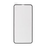 Защитное стекло "LP" для iPhone Xs Max Tempered Glass 2,5D с рамкой 0,33 мм 9H (ударопрочное/черное)