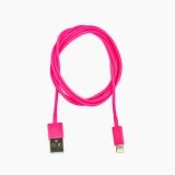 USB lightning Cable для Apple iPhone 5, iPad Mini, iPad OEM, розовый, коробка