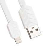 USB Дата-кабель REMAX Fishbone для Apple 8 pin белый