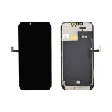 Дисплей (экран) в сборе с тачскрином для iPhone 13 Pro Max черный (с возможностью переноса IC) (Hard Oled) (GX)