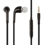 Гарнитура для Samsung Galaxy S4, J5 и совместимые 3.5 мм. J5 черная, коробка