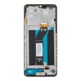 Дисплей (экран) в сборе с тачскрином для Xiaomi Redmi 13C 4G (23100RN82L) черный с рамкой (Premium LCD)