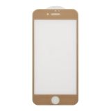 Защитное стекло для Apple iPhone 7 Tempered Glass 3D золотое ударопрочное