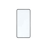 Защитное стекло для iPhone 6 Plus с черными силиконовыми краями 0,3мм (King Fire)