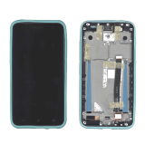 Дисплей (экран) в сборе с тачскрином для Asus ZenFone 3 ZE520KL черный с рамкой
