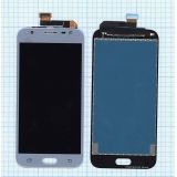Дисплей (экран) в сборе с тачскрином для Samsung Galaxy J3 (2017) SM-J330F синий (TFT-совместимый)