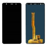 Дисплей (экран) в сборе с тачскрином для Samsung Galaxy A7 (2018) SM-A750F черный (TFT-совместимый с регулировкой яркости)