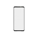 Стекло + OCA плёнка для переклейки Asus ROG Phone 5s (черное)