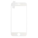 Защитная акриловая 3D пленка LP для Apple iPhone 6, 6s Plus с белой рамкой, прозрачная